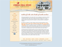 Tablet Screenshot of corollarealestate.com